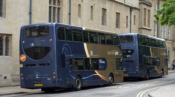 Stagecoach Oxford Scania N230UD ADL Enviro400 15758 & 15760